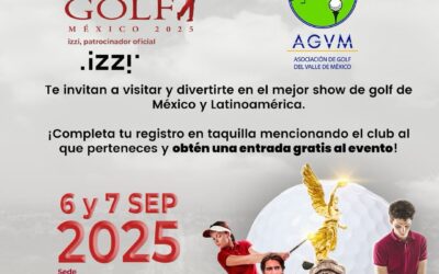 Expo Golf México, 6 y 7 de Septiembre. 2025