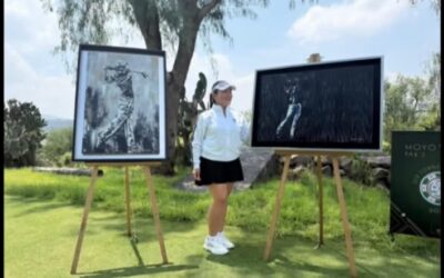 El arte de Priscila Cejudo invade al Golf en México