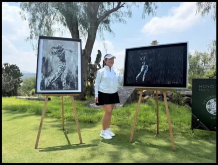 El arte de Priscila Cejudo invade al Golf en México