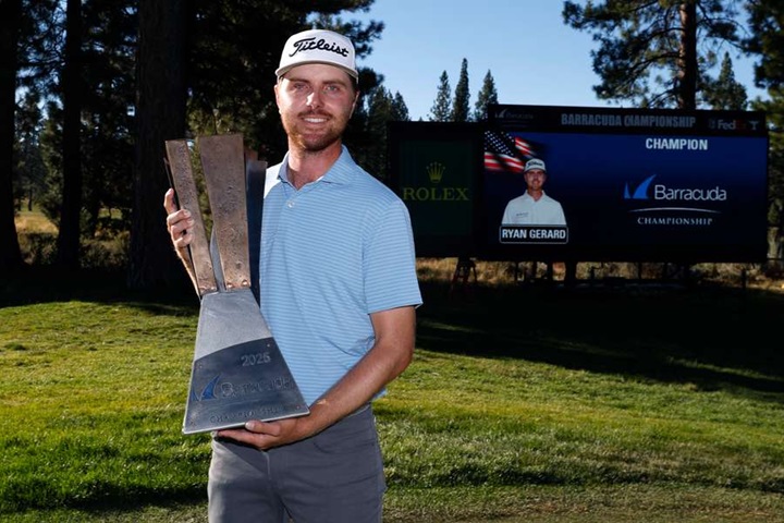 Ryan Gerard capturó su primera victoria en el PGA Tour