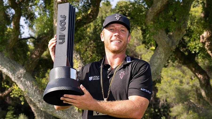 Talor Gooch, quien con parciales de 69-66-70, capturó su cuarto título en LIV Golf