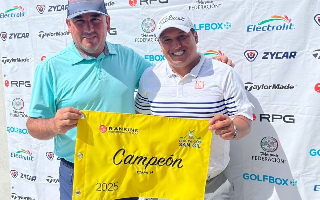 Enrique Cruz se impone en casa y se lleva la Etapa 14 del Ranking Profesional de Golf (RPG) 2025