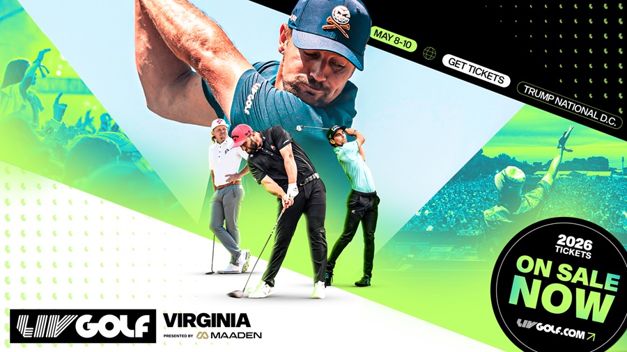 LIV Golf confirms return to Virginia for 2026 Season