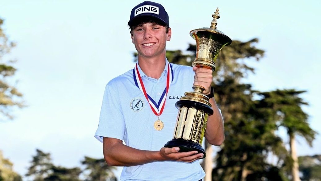 U.S. Amateur, el estadunidense Mason Howell, superó a Jackson Herrington