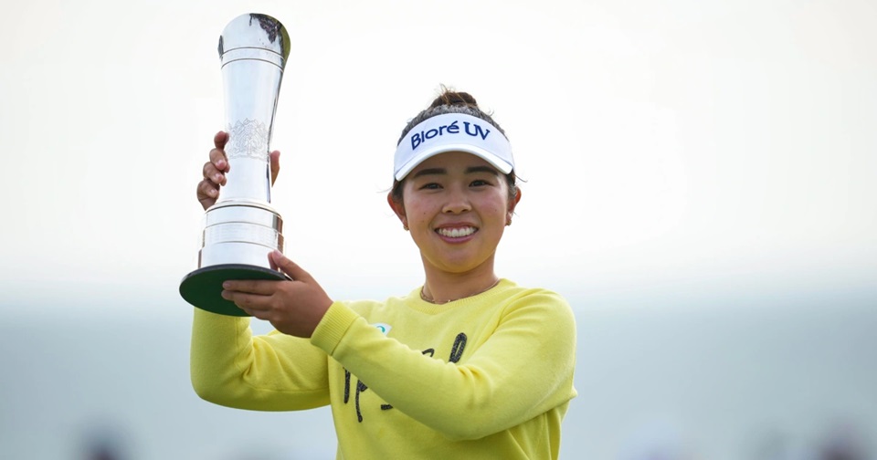 Miyu Yamashita, dio una brillante exhibición para llevarse el torneo AIG Women’s Open