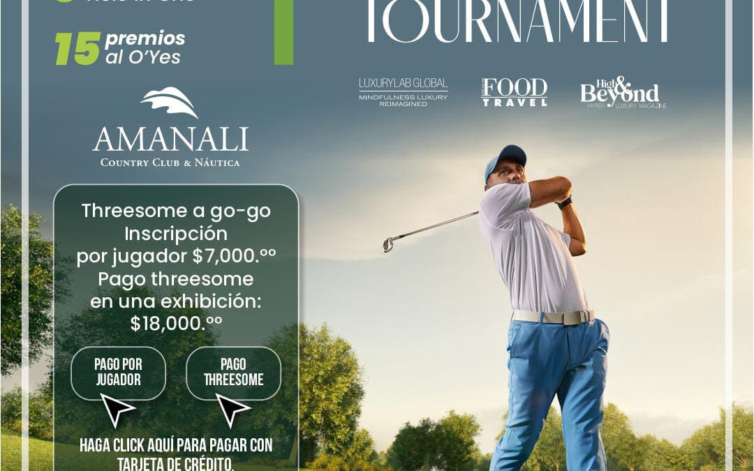 Luxury Golf Tournament 2025 en Amanali