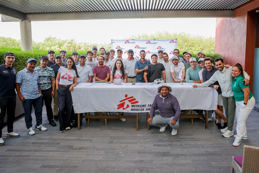La Gira Profesional Mexicana se suma a la causa de Médicos Sin Fronteras Méxicodurante el Amanali Classic