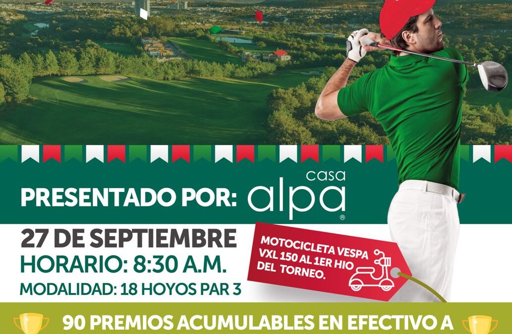 Torneo de Golf Fiestas Patrias en Altozano, Morelia