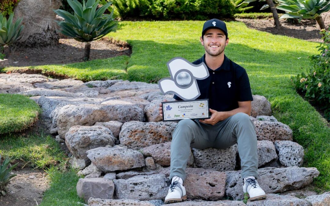 Alejandro Madariaga conquista el Bajío Open y logra su primer título en la GPM