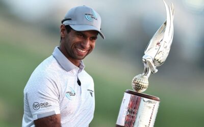 DP World Tour, el penúltimo torneo del Race to Dubai, Aaron Rai definió con un certero putt