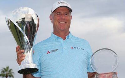 Champions Tour, Stewart Cink logró finalmente trepar al tope de la clasificación