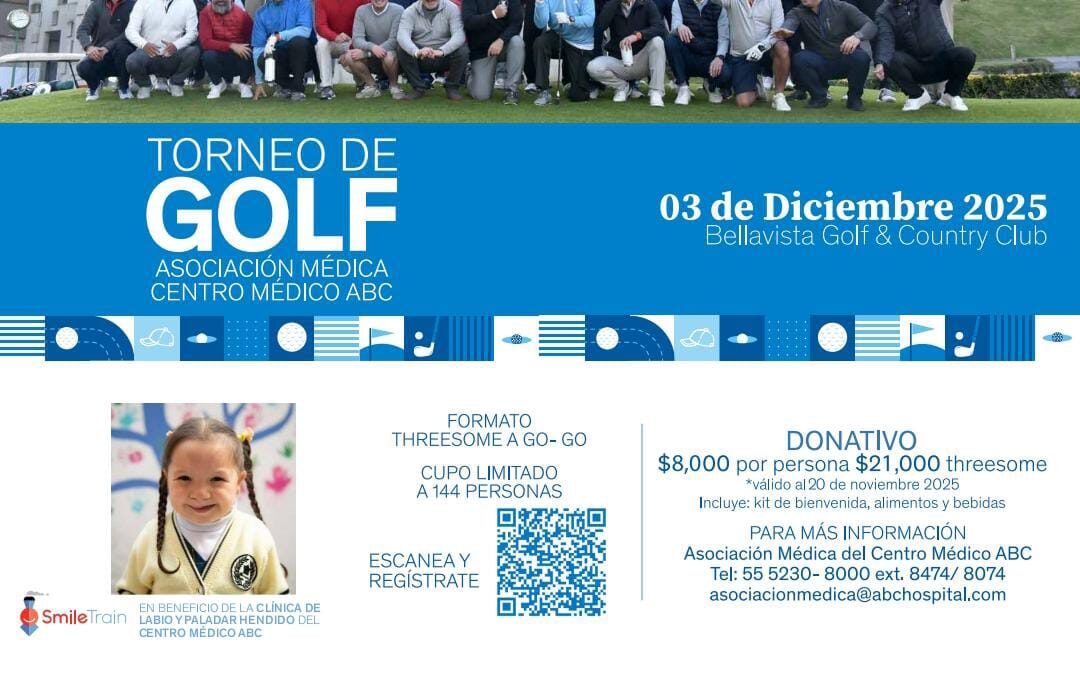 Este 3 de diciembre juega el Torneo de Golf ABC