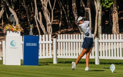 La seleccionada mexicana Alexa Saldaña en la pelea por el WALA 2025