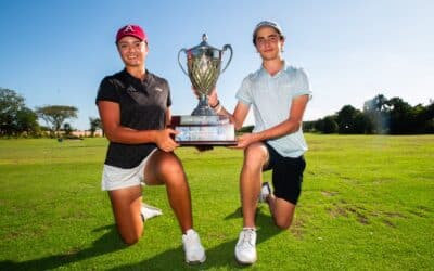 Juan Antonio Aliseda y Alejandra Botaya, campeones de la Copa Bobby Diaz