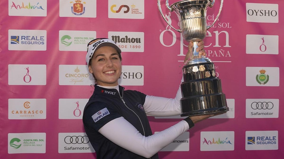 Ladies European Tour, la francesa Nastasia Nadaud se coronó campeona