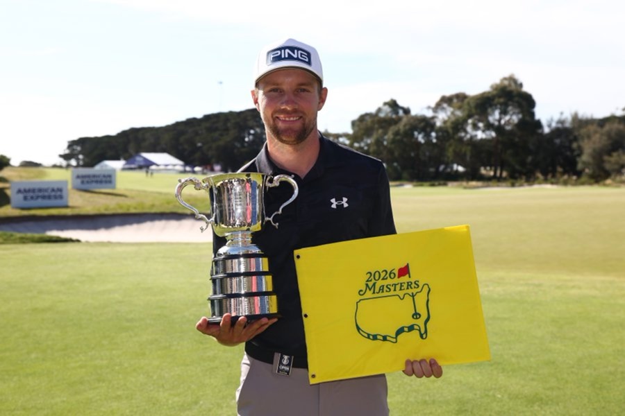 Rasmus Neergaard-Petersen dio un gran campanazo en el hoyo final del Crown Australian Open