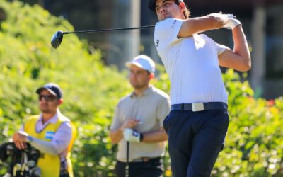 Sebastián Vázquez toma el liderato del Jaguar Open de la GPM con brillante ronda de 64 golpes