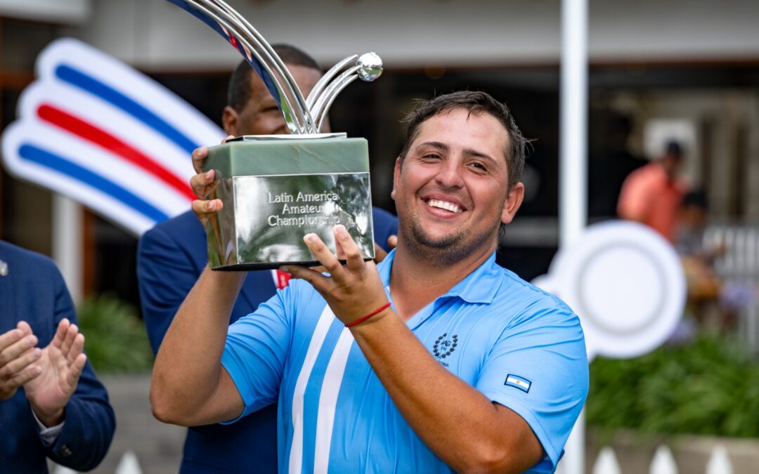 Mateo Pulcini conquistó el Latin America Amateur Championship a pura épica