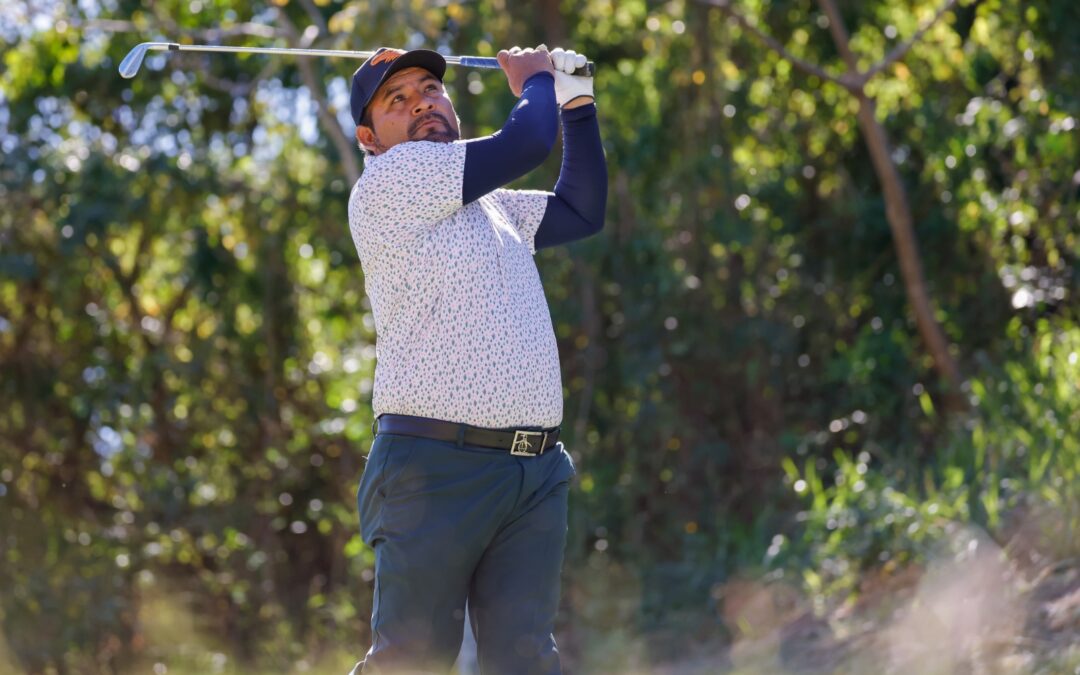 Cumpleaños feliz: “Camarón” Rodríguez toma el liderato en El Salvador Open