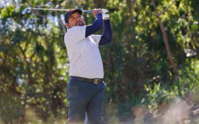 Cumpleaños feliz: “Camarón” Rodríguez toma el liderato en El Salvador Open