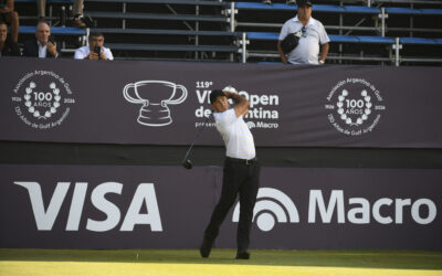 Múltiples punteros en el arranque del VISA Open de Argentina presentado por Macro