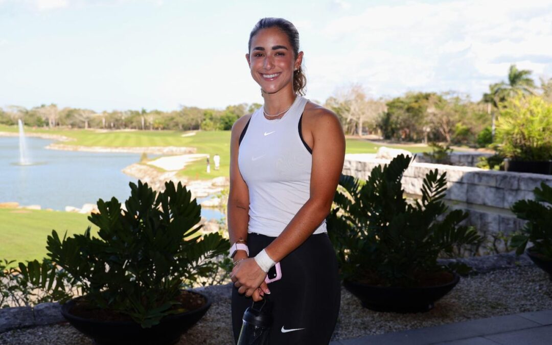 De cara al LPGA de Mayakoba, la nueva versión de Isabella Fierro: Más relajada, más consciente