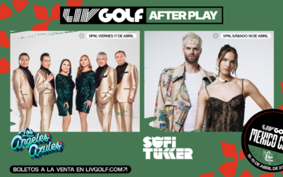 LIV Golf México City 2026 presenta a los Ángeles Azules y Sofía Tukker