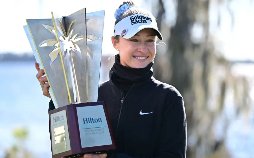 LPGA Tour:  Nelly Korda, fue erigida como la nueva campeona