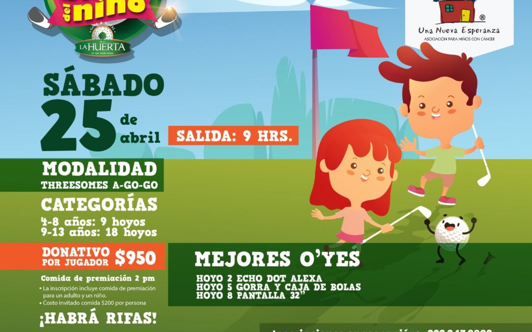 Torneo de Golf Día del Niño en La Huerta