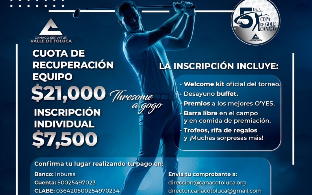 Quinta Copa de Golf CANACO