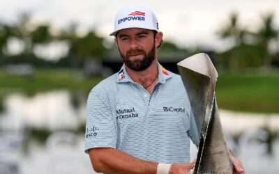 PGA Tour, el estadunidense Cameron Young dio otra clínica de golf extraordinaria, cuando este domingo capturó el Cadillac Championship