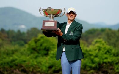 Gira Asiática, el coreano Jiho Yang completó una sorpresiva semana, al llevarse el Kolon Korea Open