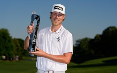 PGA Tour: Truist Championship, North Carolina, el noruego Kristoffer Reitan dio un gran campanazo