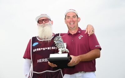 LIV Golf Virginia, el australiano Lucas Herbert escapó desde el primer día con el liderato