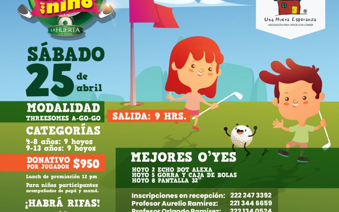 Torneo de Golf Dia del Niño en la Huerta