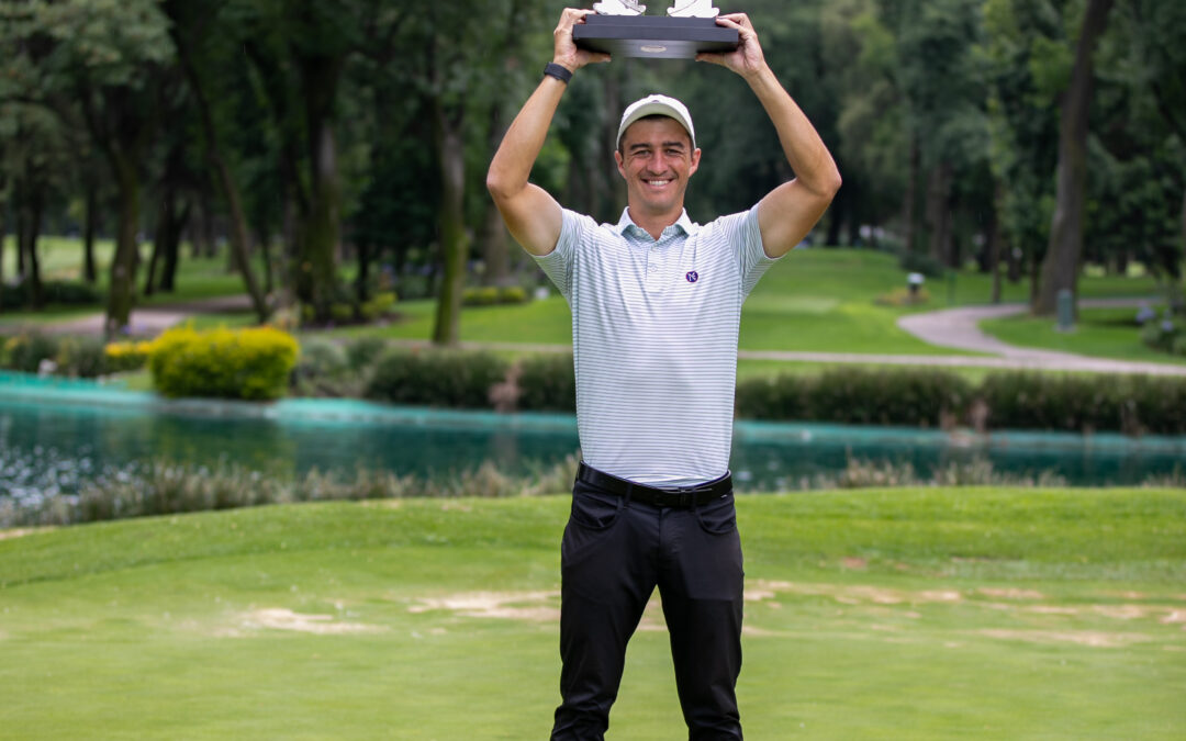 Corey Pereira se corona en el Mexico Championship presentado por Scotia Wealth Mananagement