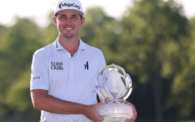 PGA Tour, el estadunidense J.T. Poston embocó un valioso birdie en el hoyo 18