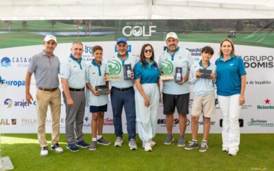 Rafael Berrido y Óscar Rodríguez conquistan el mejor score bruto del XIII Torneo de Golf La Romana