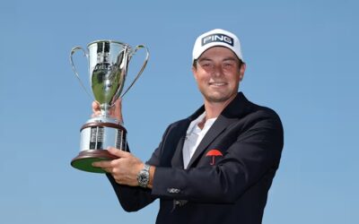 PGA Tour, el noruego Viktor Hovland, apoyado por muchos seguidores que se congregaron en Cromwell