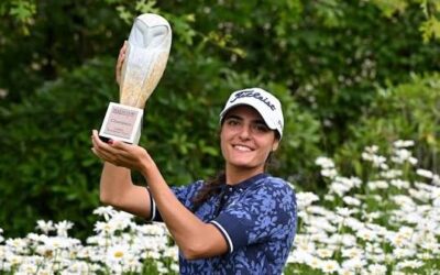 Ladies European Tour, la española Carolina López Chacarra remontó una desventaja de dos golpes en la ronda final