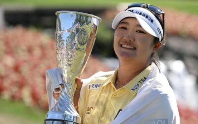 Amundi Evian Championship, en Evian, Francia. Lacoreana Haeran Ryu campeona