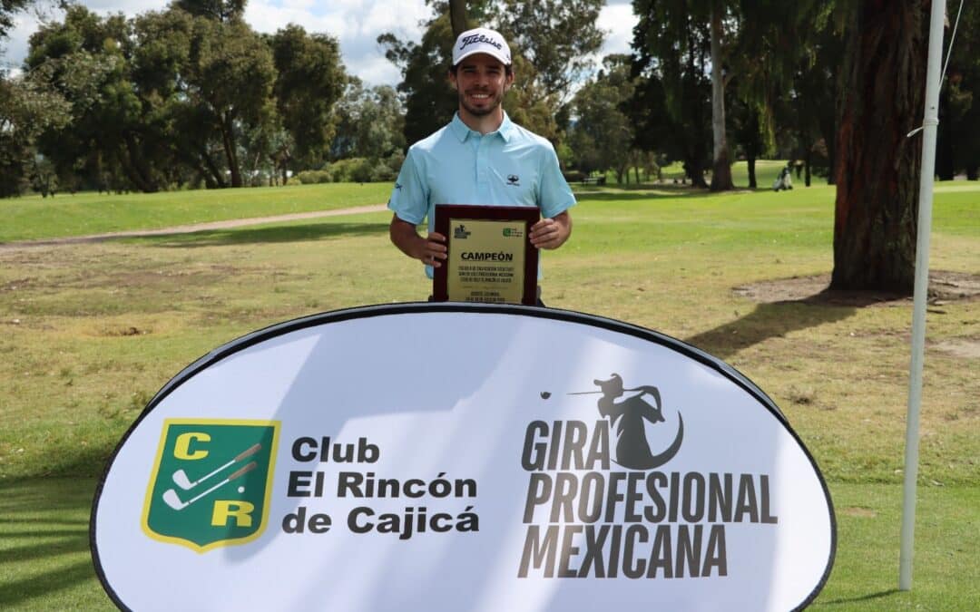 Esteban Jaramillo conquista en casa la Q-School Colombia y encabeza a los nuevos integrantes de la Gira Profesional Mexicana (GPM)