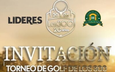 Inscríbete al Torneo de Golf de Los 300