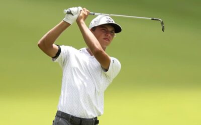 Final del U.S. Junior Amateur, que se jugó en Saucon Valley, en Pennsylvania.