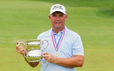 El irlandés Padraig Harrington conquistó este domingo su tercer U.S. Senior Open