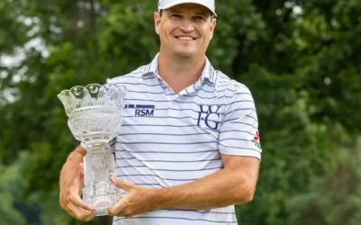 Kaulig Companies Championship,  el estadunidense Zach Johnson estuvo verdaderamente inspirado
