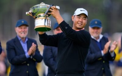 PGA Tour y el DP World Tour, el coreano Tom Kim dio una verdadera cátedra en la ronda final