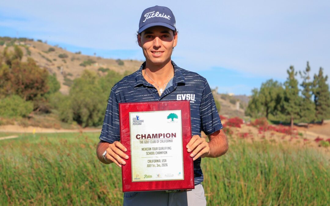 El amateur Manuel Cue conquista la segunda Escuela de Calificación de la Gira Profesional Mexicana