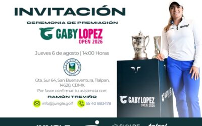 Ceremonia de Premiación Gaby Lopez Open