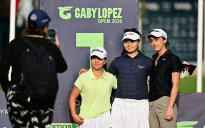 Regina Jiménez y Alejandro Gavito lideran la primera ronda del Gaby Lopez Open